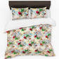 Colored Floral Flow Duvet Cover Set