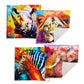 Colorful Safari Animals Luxury Scatter Covers Set of 4