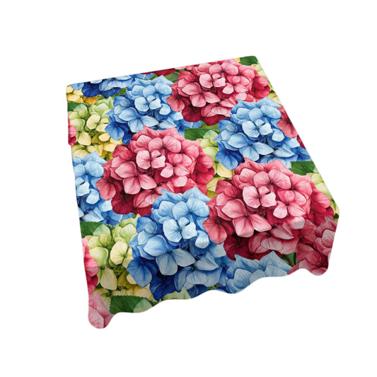 Colorful Hydrangea By Mark Van Vuuren Square Tablecloth