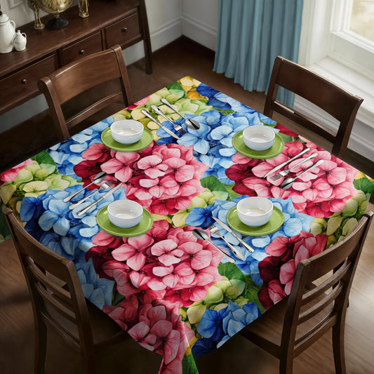Colorful Hydrangea By Mark Van Vuuren Square Tablecloth