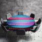 Colour of Mosaic Round Tablecloth