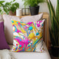 Colour Splash On White Luxury Scatter