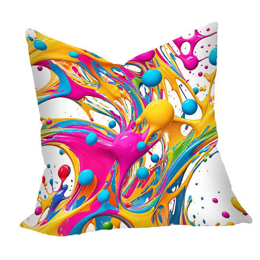 Colour Splash On White Luxury Scatter