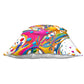 Colour Splash On White Luxury Scatter