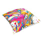 Colour Splash On White Luxury Scatter