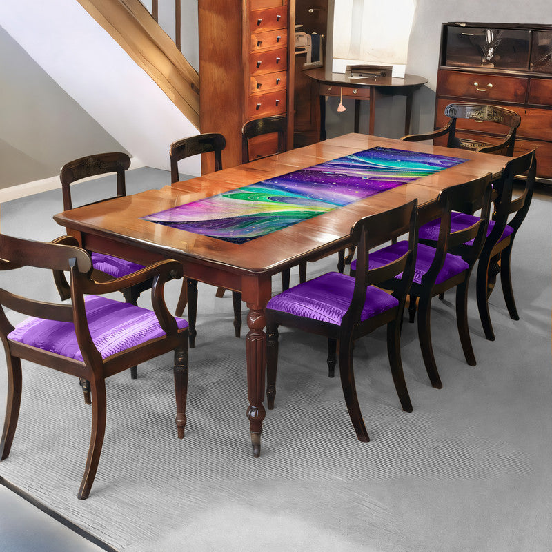 Colour in Space 160cm Table Runner