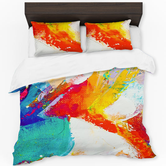 Colour Bloom Duvet Cover Set