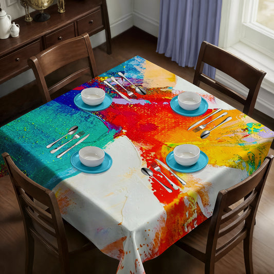 Colour Bloom Square Tablecloth