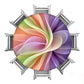 Colour Folds 2,3m Round Tablecloth