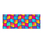 Coloured Blocks Desk Pad