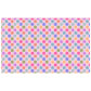 Coloured Circles Rectangle Tablecloth