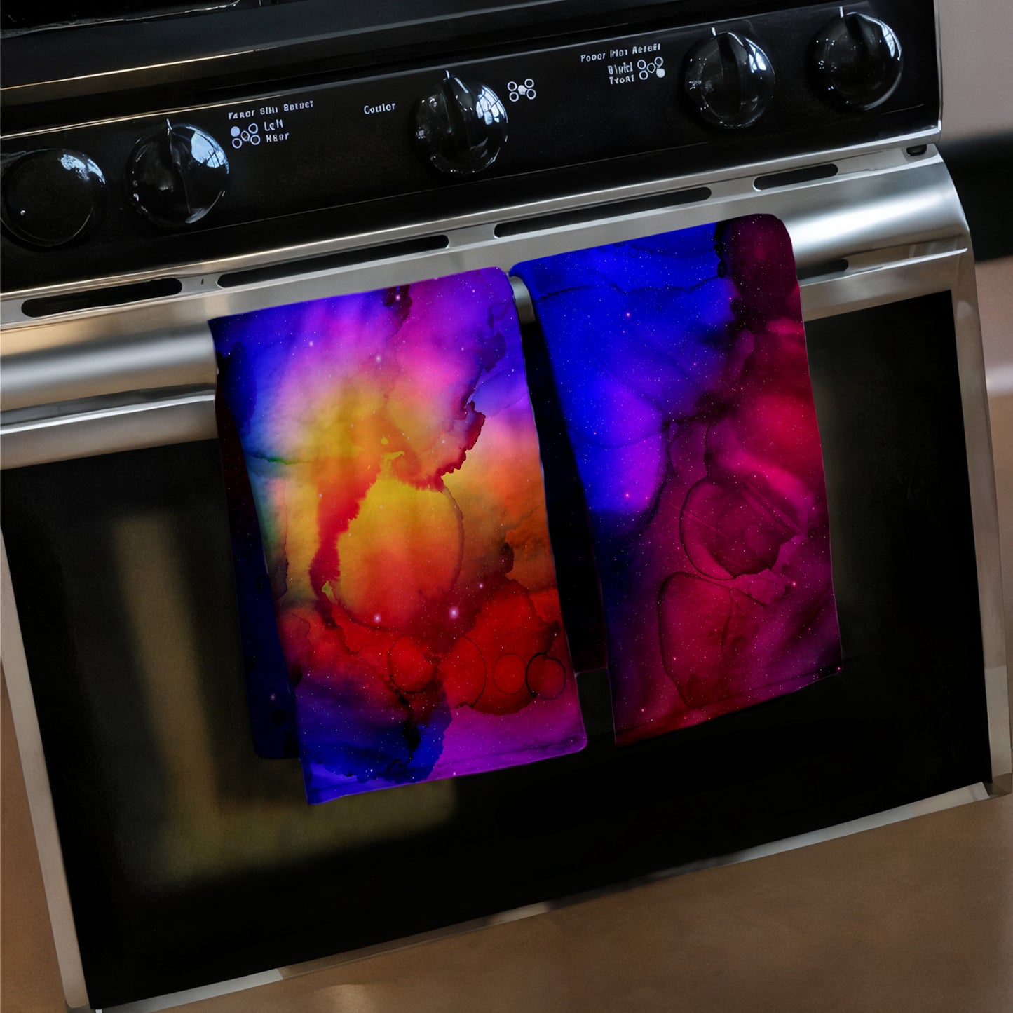 Coloured Clouds Dish Cloth (Set of 3)