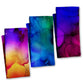 Coloured Clouds Dish Cloth (Set of 3)