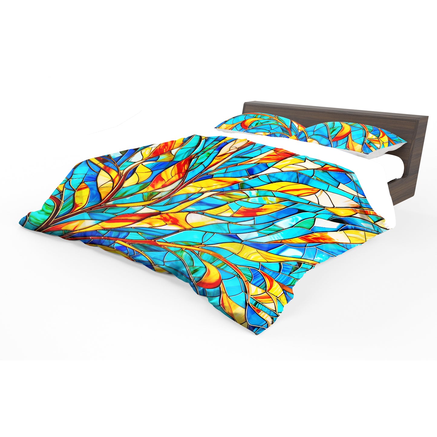 Coloured Glass Prism Duvet Cover Set