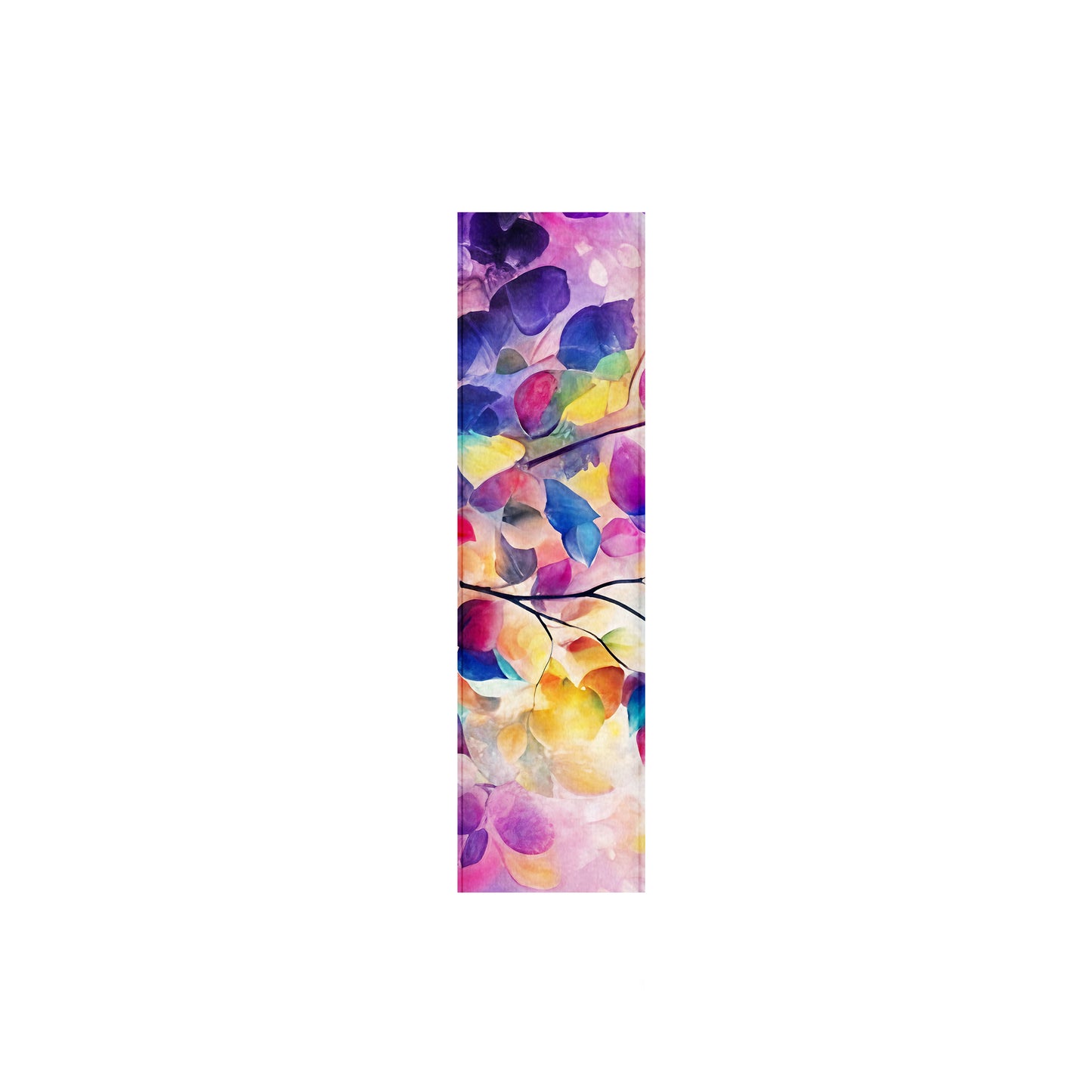 Coloured Petal Symphony 160cm Table Runner