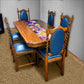 Coloured Petal Symphony 160cm Table Runner