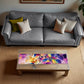 Coloured Petal Symphony 160cm Table Runner