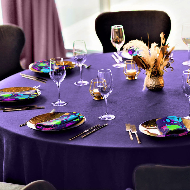 Colourful Abstract Splashes Napkins