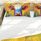 Colourful Farm Animal Duvet Cover Set by Wikus Schalkwyk