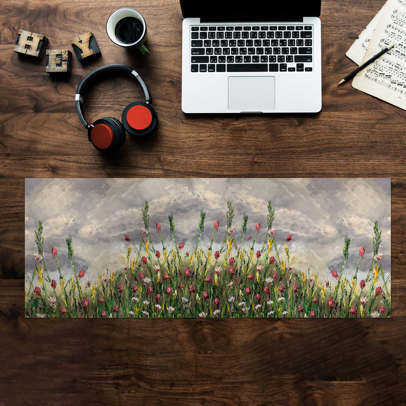 Colourful Fynbos Large Desk Pad By Juanette Menderoi
