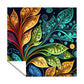 Colourful Plant Leaves Square Tablecloth