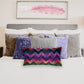 Colourful Zigzag Oblong Luxury Scatter