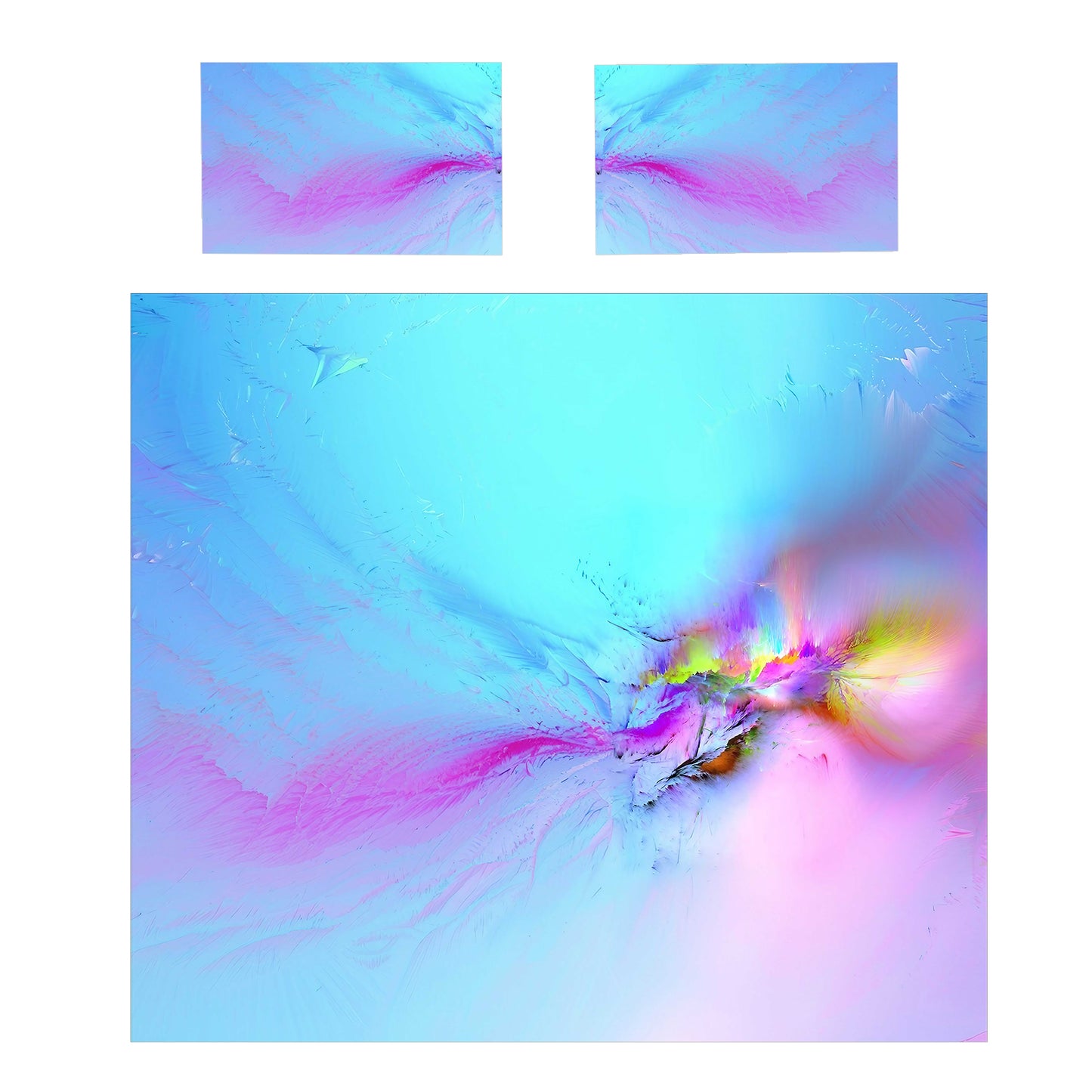 Colourful Beams Duvet Cover Set