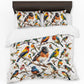Colourful Bird Species Duvet Cover Set By Mark van Vuuren