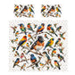 Colourful Bird Species Duvet Cover Set By Mark van Vuuren