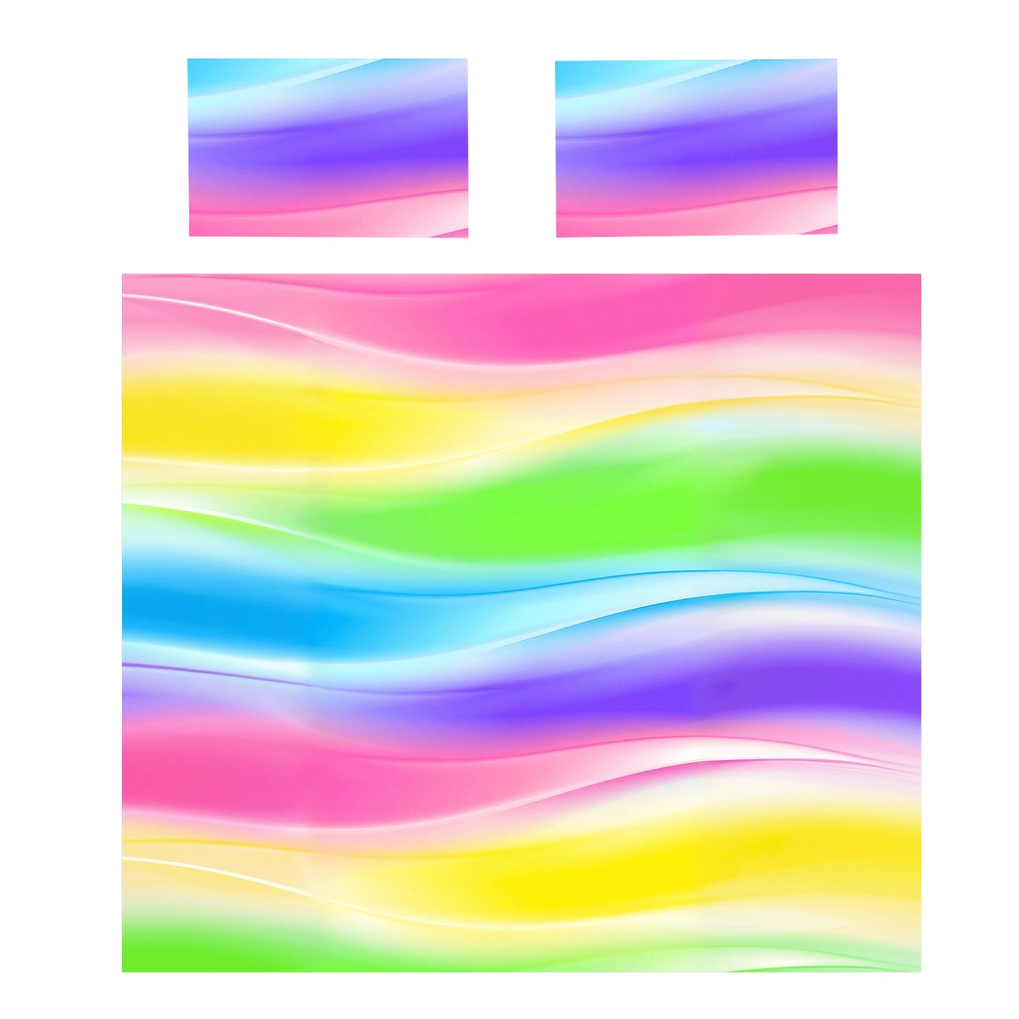 Colourful Cloudstream Duvet Cover Set