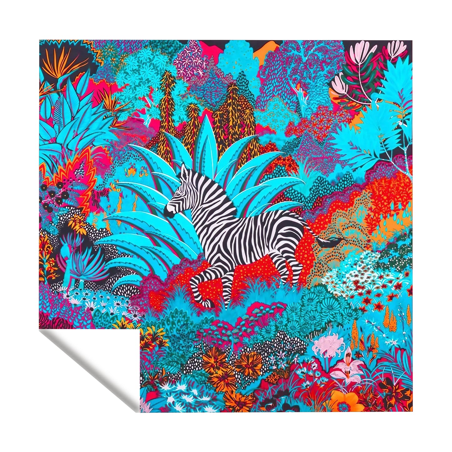 Colourful Forest Square Tablecloth