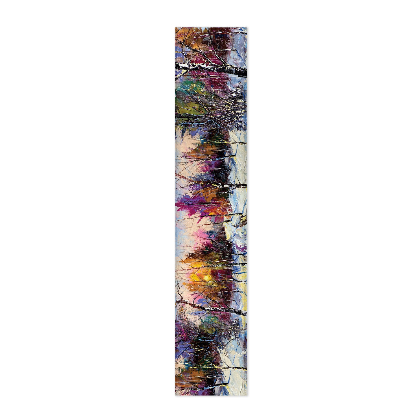 Colourful Frosted Wonderland Table Runner