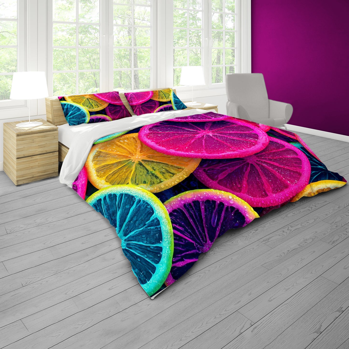 Colourful Fruit Duvet Cover Set