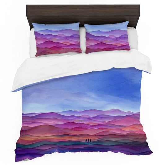 Colourful Landscape Duvet Cover Set