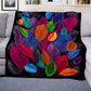 Colourful Leaves Fleece