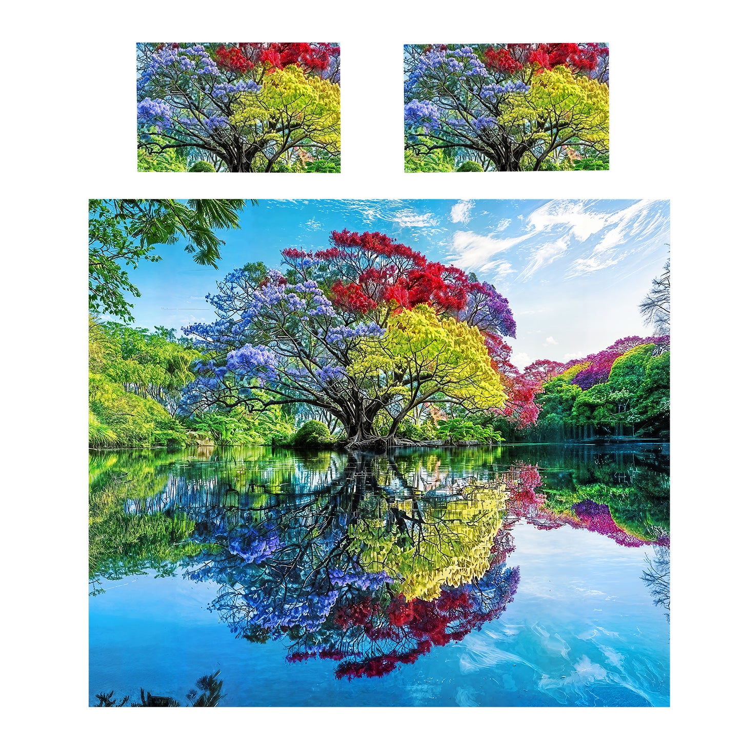 Colourful Meadow Duvet Cover Set