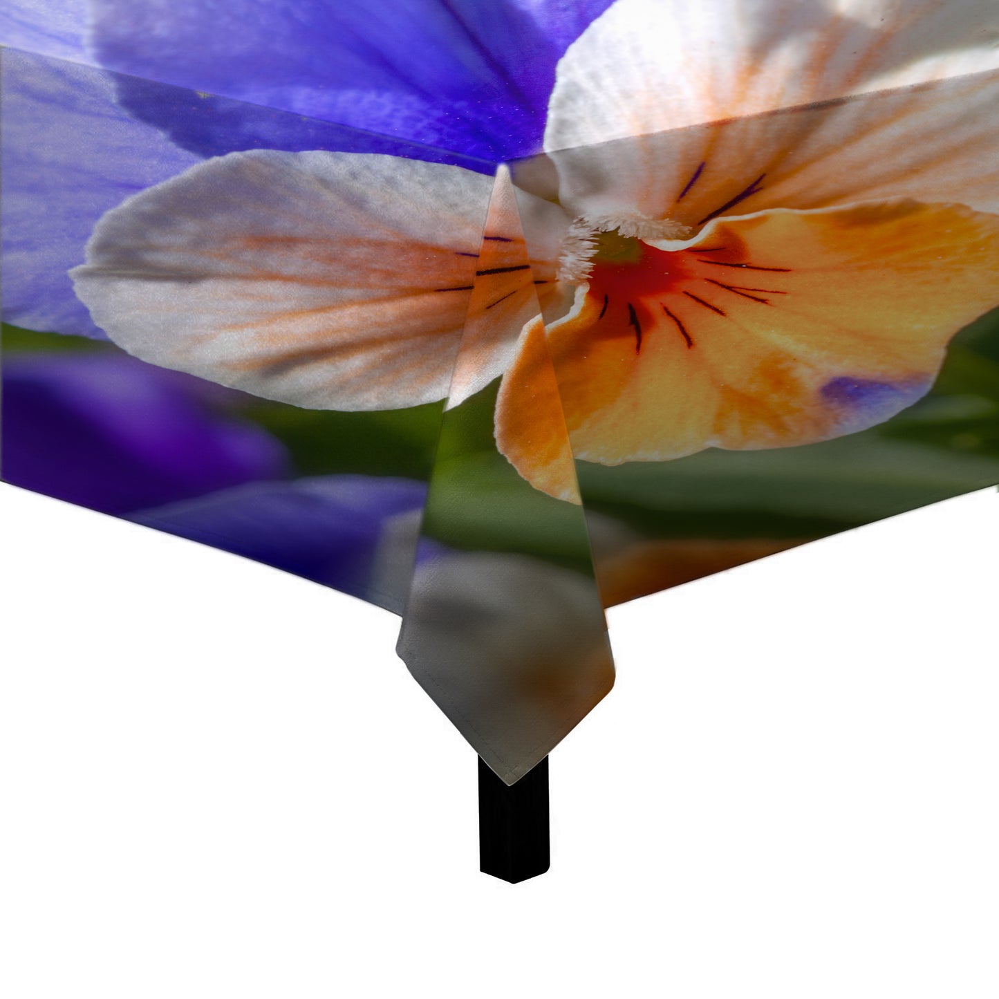 Colourful Pansy Square Tablecloth by Annette Heymans