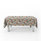 Colourful Rectangles Rectangle Tablecloth