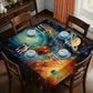 Colourful Space Square Tablecloth