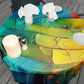 Colourful Bark Round Tablecloth