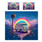 Colourfull Hippy Van Duvet Cover Set