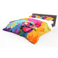 Colourful Rooster Duvet Cover Set by Wikus Schalkwyk