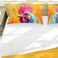 Colourful Rooster Duvet Cover Set by Wikus Schalkwyk