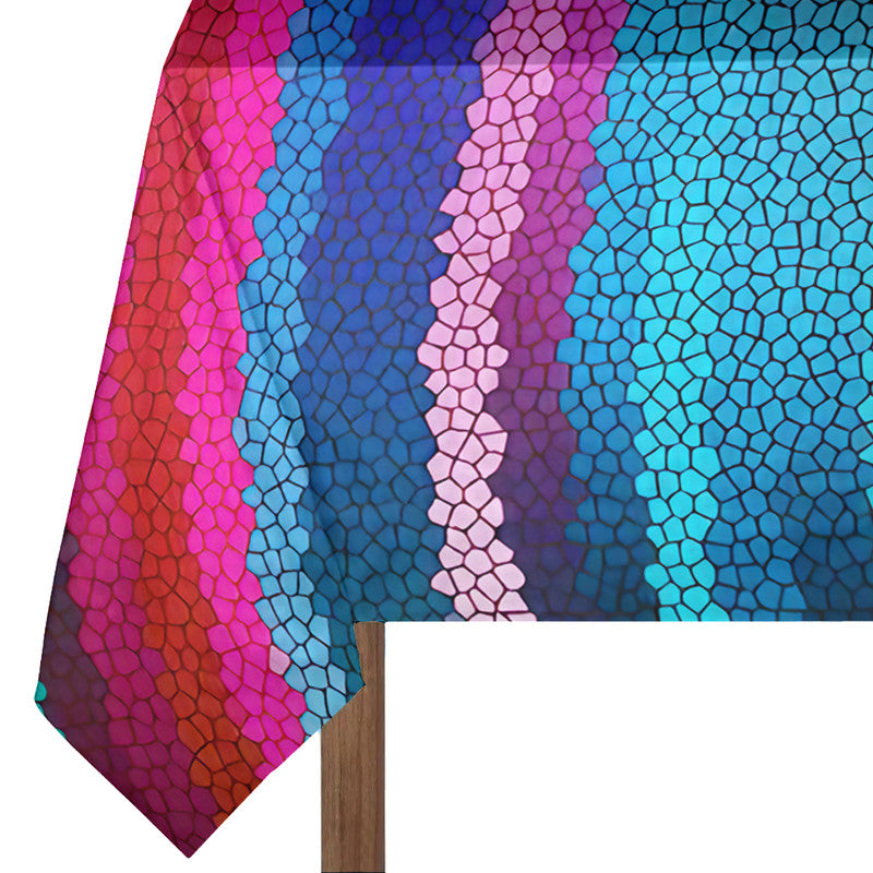 Colours Of Mosaic Rectangle Tablecloth