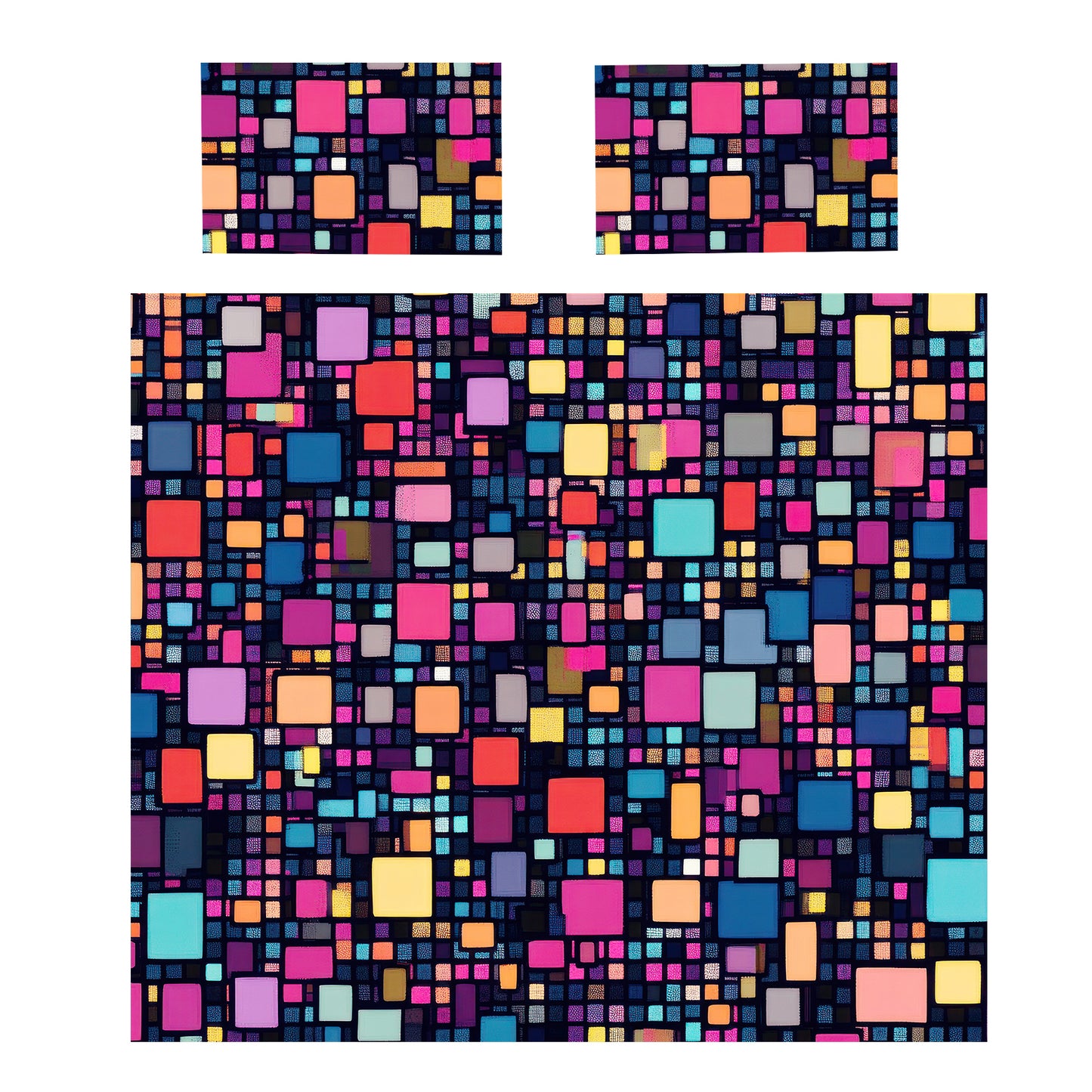 Colours Of Shapes Duvet Cover Set