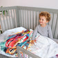 Competing Toy Cars Cot Set