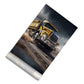 Construction Vehicles Door Decoupage