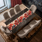 Continuous Red Table Runner