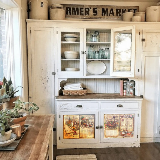 Cookbook Cake Decoupage 800mm x 600mm