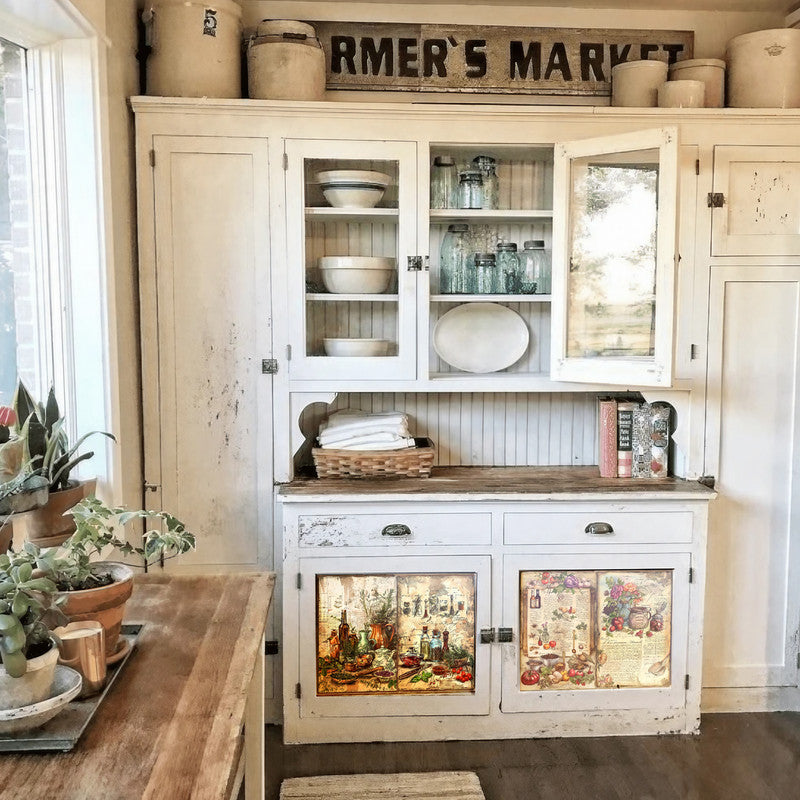 Cookbook Oils Decoupage 800mm x 600mm